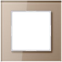 Рамка универсальная Jung A creation 1-м. стекло шампань картинка